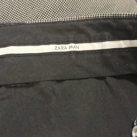 Zara Man Mens Houndstooth Dress Pants size 31 - Picture 6 of 9